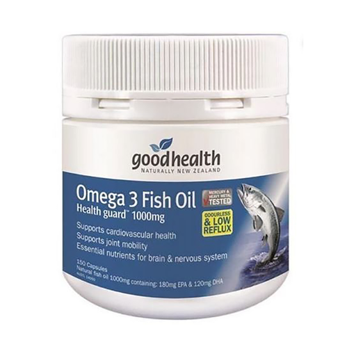 Good Health Omega 3 Fish Oil 1000mg 150 Softgel Capsules