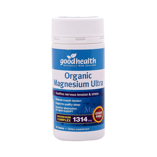 Good Health Organic Magnesium Ultra 60 Tablets