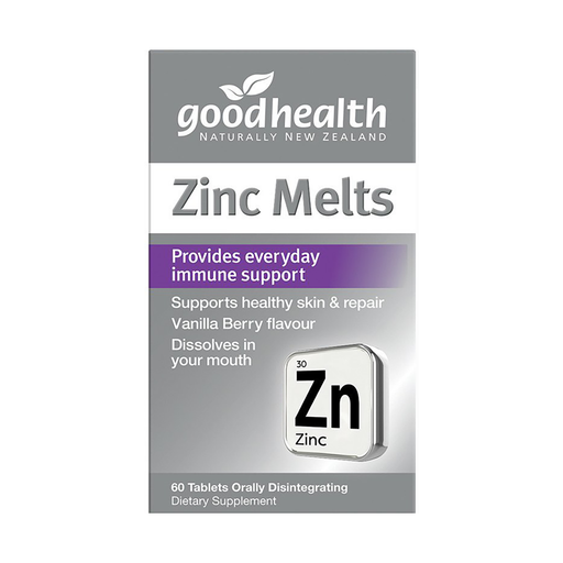 Good Health Zinc Melts dissolving 60 Tablets