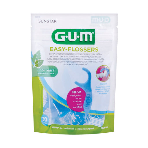 G.U.M Easy-Flossers Cool Mint 30 Unites