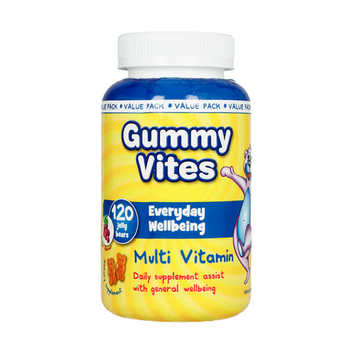 Gummy Vites Multivitamin Grape 120 Jelly Bears