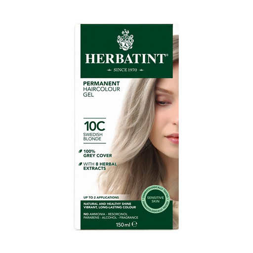 Herbatint Hair Colours - 10C Swedish Blonde