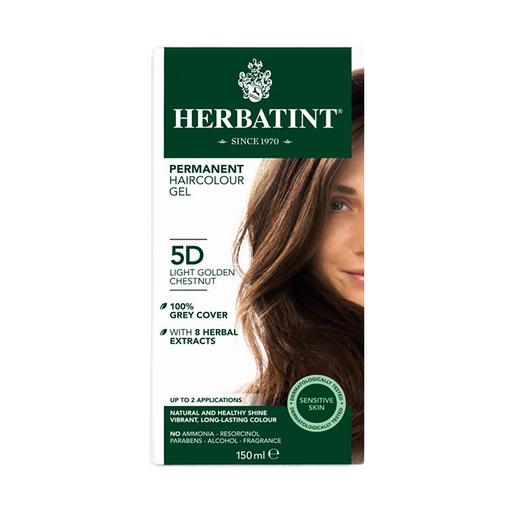 Herbatint Hair Colours - 5D Light Golden Chestnut