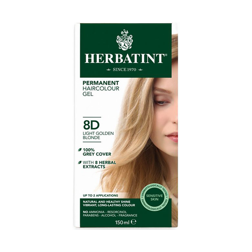 Herbatint Hair Colours - 8D Light Golden Blonde