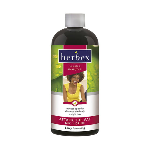 Herbex Attack The Fat Mix n Drink Berry 400ml