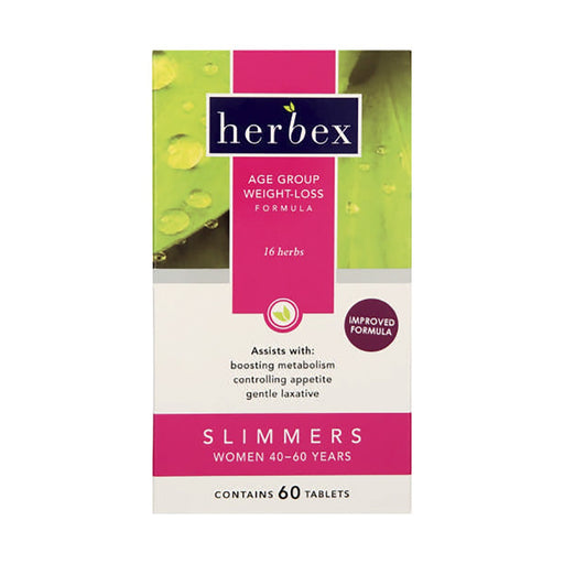 Herbex Slimmers Weight-loss Formula Women 40-60 Years 60 Tablets