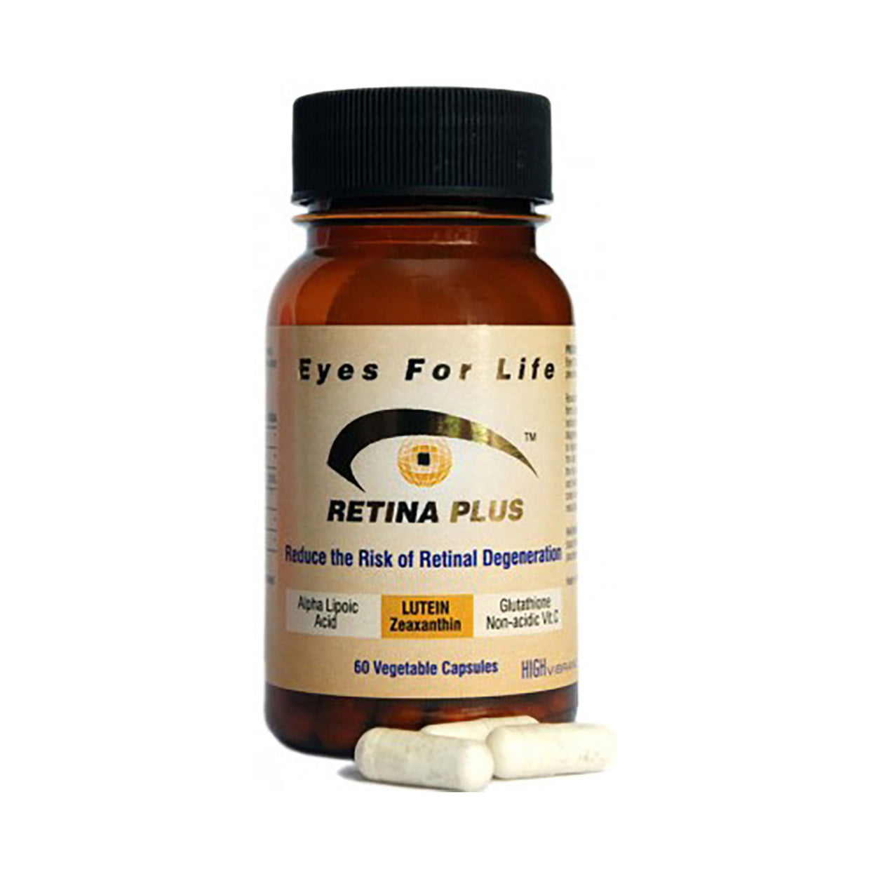High Vibrance Eyes for Life Retina Plus 60 Capsules Med365