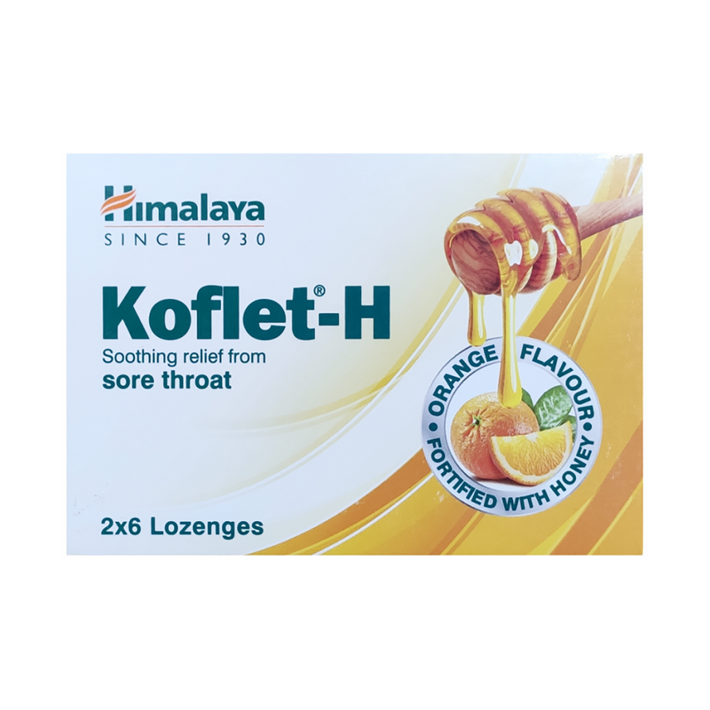 Himalaya Koflet-H Lemon 2 x 6 Lozenges