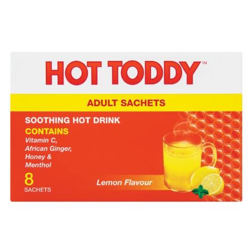 Hot Toddy Adult Sachets Lemon 8 Sachets