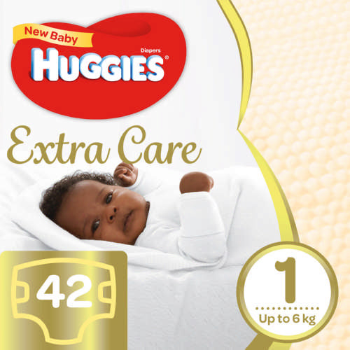 Huggies New Baby Disposable Nappies Size 1 42 Nappies