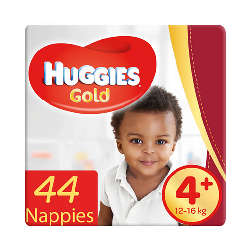 Huggies Gold Size 4+ Value Pack 44 Nappies