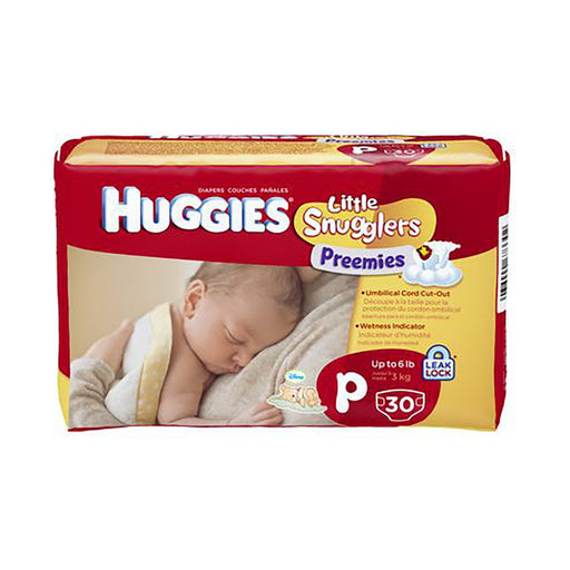 Huggies Little Snugglers Premature 30 Nappies