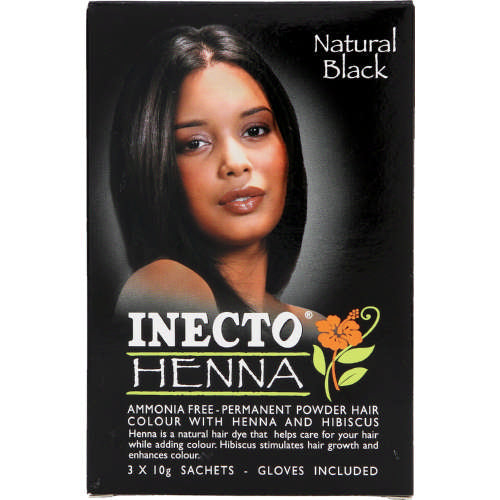 Inecto Henna Black 3x10g