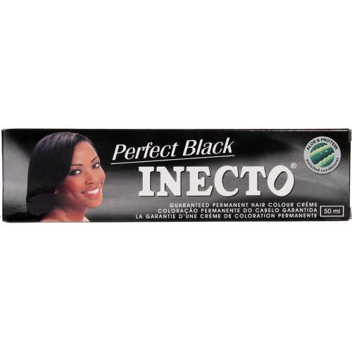 Inecto Plus Permanent Hair Colour Creme Perfect Black 50ml