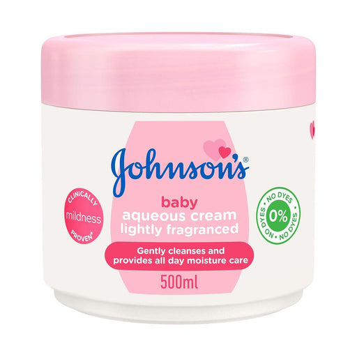 Johnson's Baby Aqueous Cream Lightly Fragranced 500ml