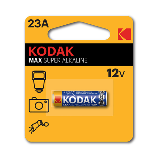Kodak Max Super Alkaline Batteries 23A 1 Pack