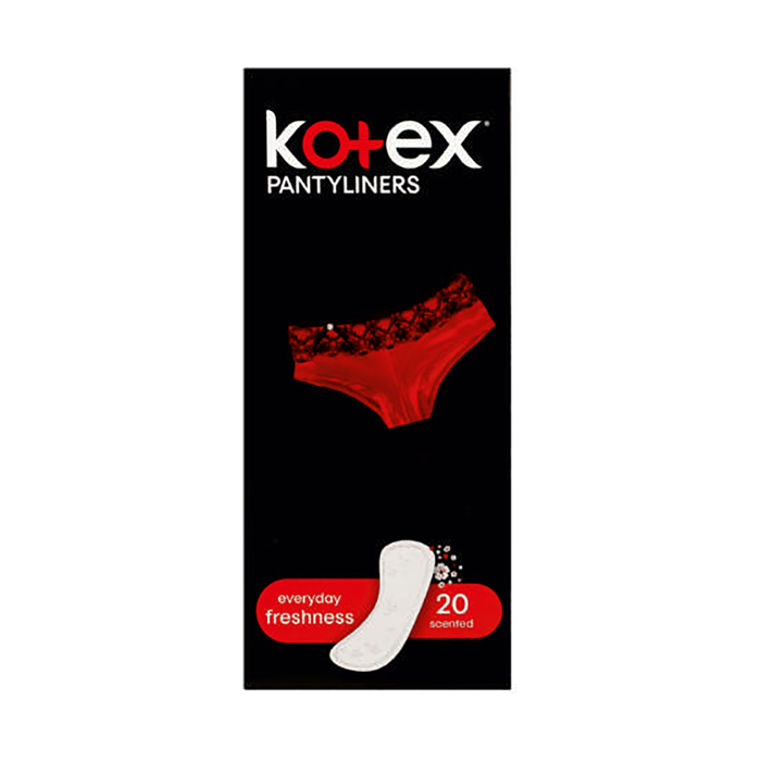 Kotex Every Day Pantyliners Scented 20 Pantyliners