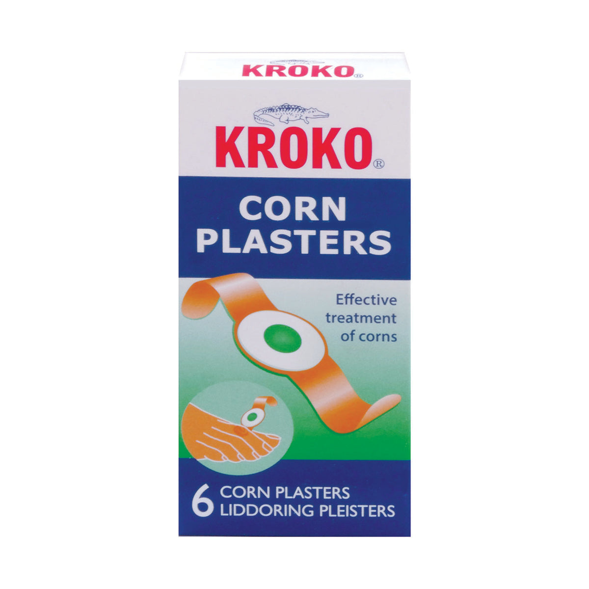 Kroko Corn Cap Medicated Corn Plasters 6 Pack - Med365