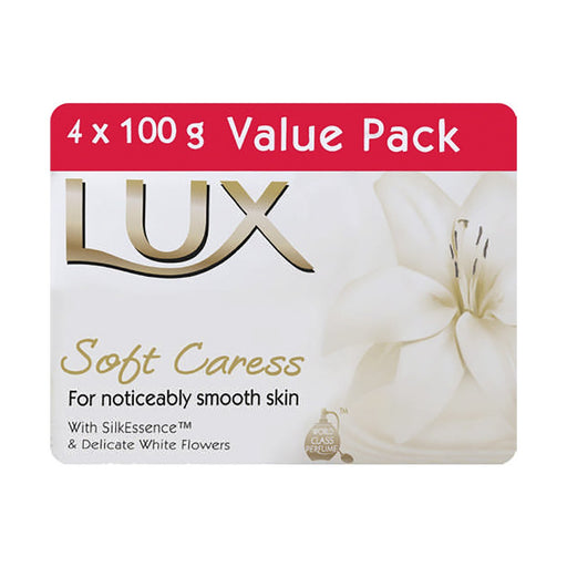 LUX Soap Soft Caress 4x100g