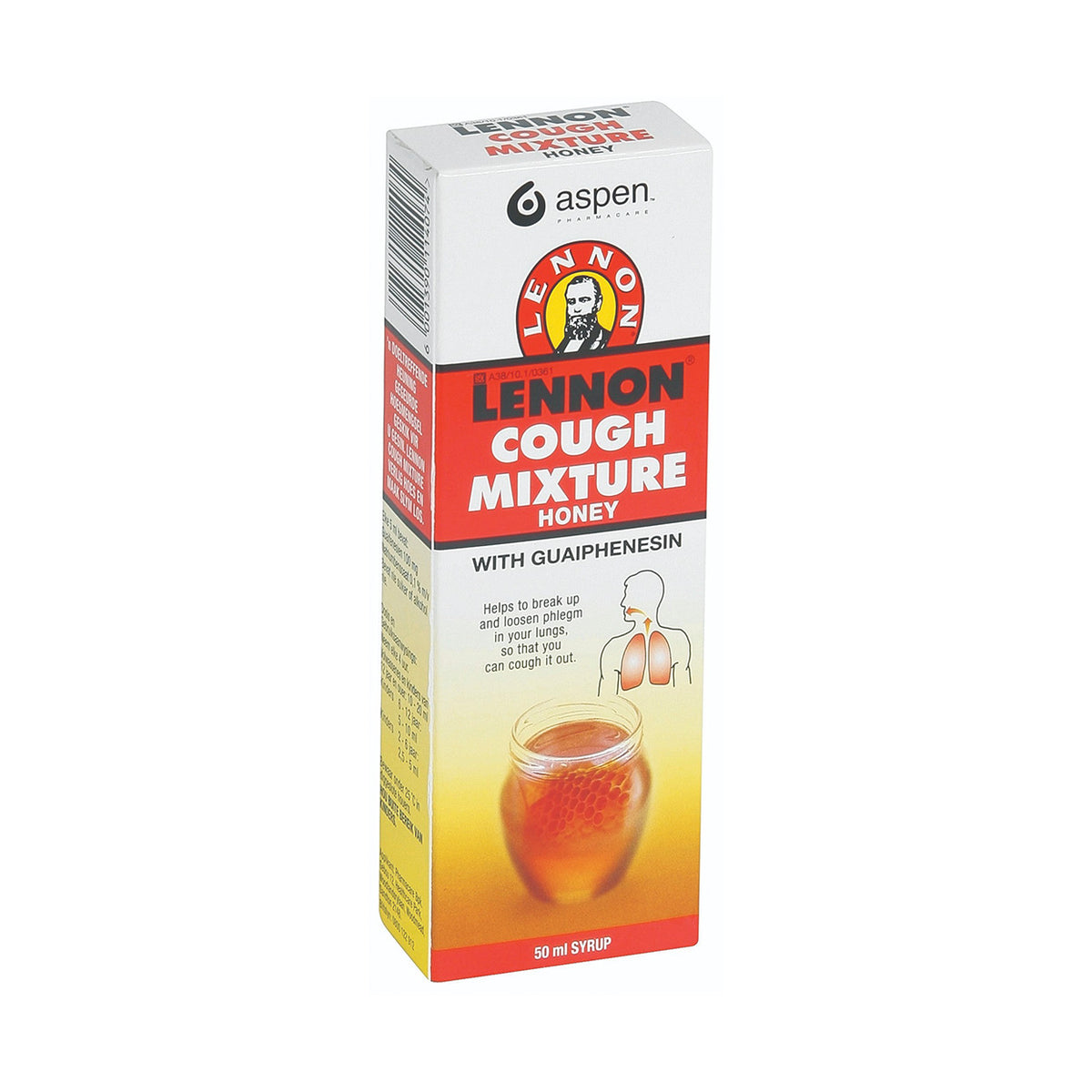 Lennon Cough Mix 50ml Honey Med365