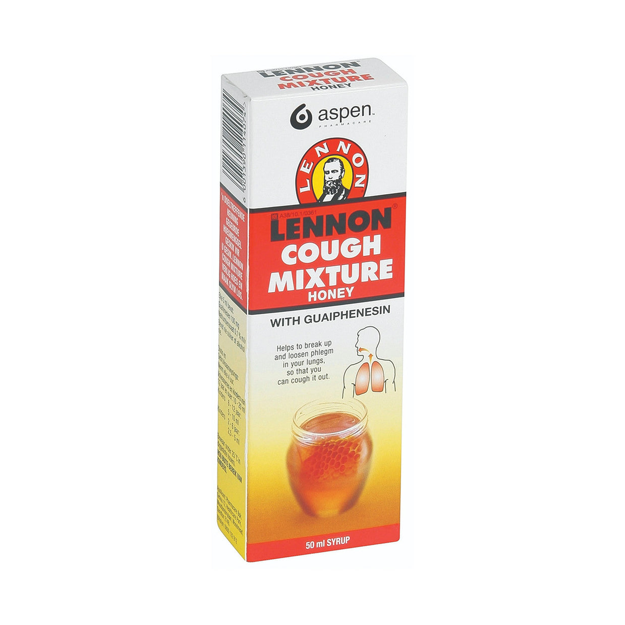 Lennon Cough Mix 50ml Honey Med365