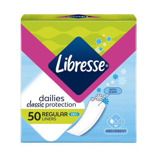 Libresse Normal Classic Pantyliners Scented 50