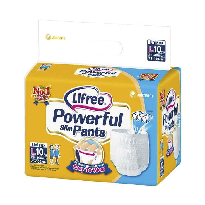 Lifree Powerful Slim Pants Pullup Adult Large 10 Pants Med365