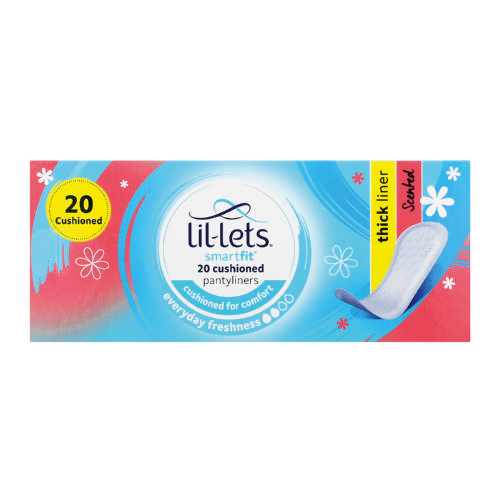 Lil-Lets Everyday Pantyliners Scented 20 Pantyliners