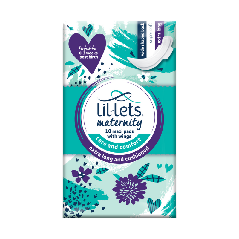 Lil-Lets Maternity Pads Unscented 10 Pads