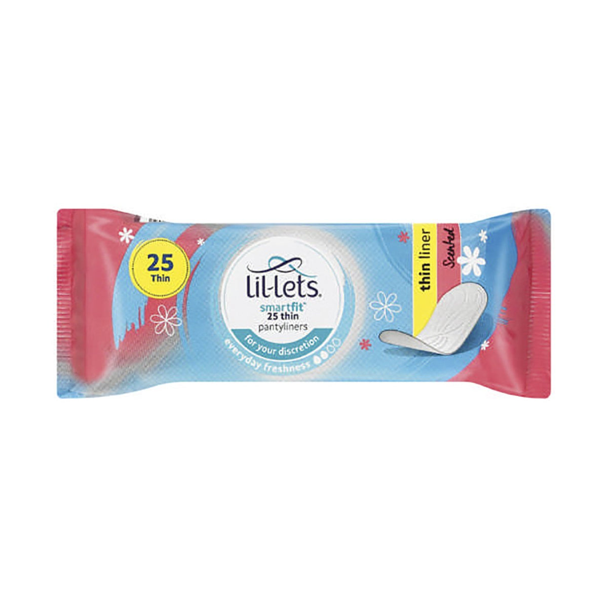 LilLets Essentials Pantyliners Scented 25 Pantyliners Med365