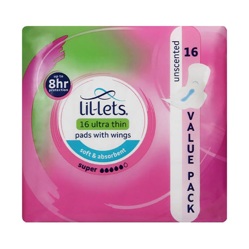 Lil-Lets Ultra Thin Pads Super 16 Pads