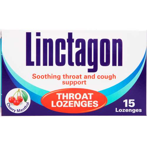 Linctagon Throat Lozenges Cherry 15