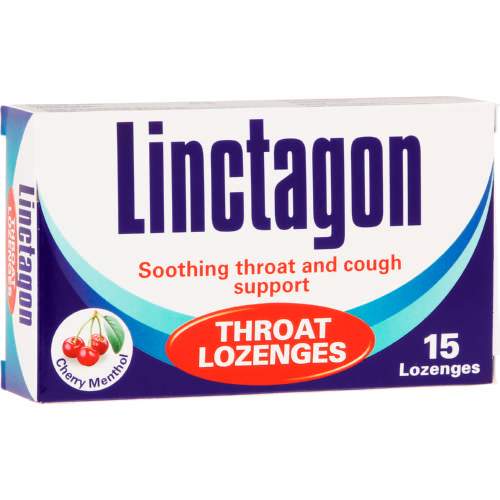 Linctagon Throat Lozenges Cherry 15