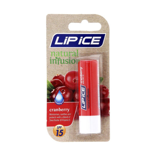 Lip Ice Lip Balm Natural Infusion Cranberry 4.5g