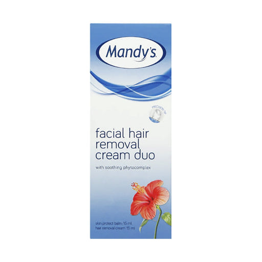 Mandy's Facial Hair Removal Cream Duo 20ml