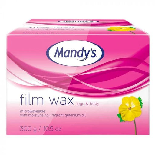 Mandy's Microwaveable Peel-Off Film Wax Leg & Body 300g
