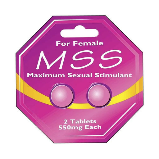 Maximum Sexual Stimulant For Female 550mg 2 Tablets