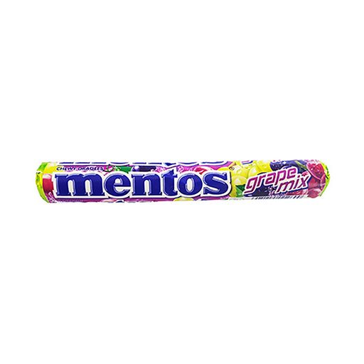 Mentos Grape Mix Roll 37.4g x 40 Rolls
