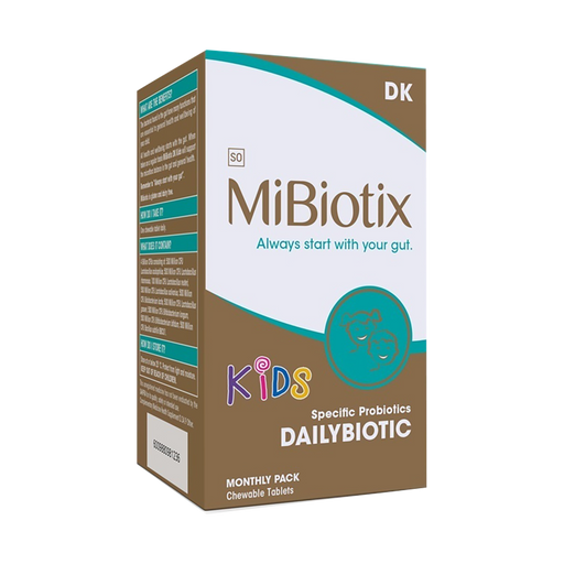 MiBiotix Kids Specific Probiotics DailyBiotic 30 Chewable Tablets