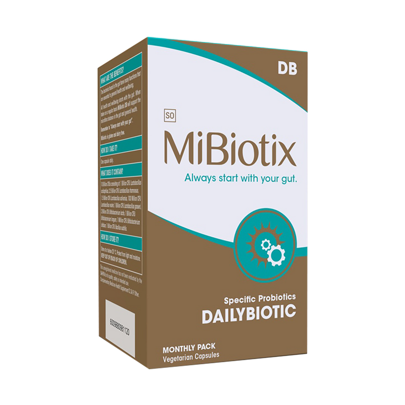 MiBiotix Specific Probiotics DailyBiotic 30 Capsules