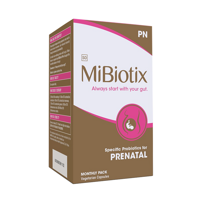 MiBiotix Specific Probiotics Prenatal 30 Vegi Capsules