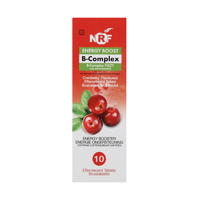 NRF B-Complex Fizzy Tablets 10 Effervescent Tablets
