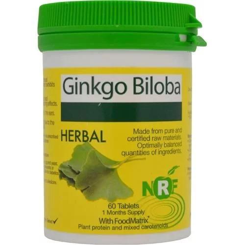 NRF Foodmatrix Ginkgo Biloba 60 Tablets