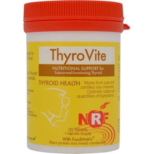 NRF Foodmatrix Thyrovite 30 Tablets