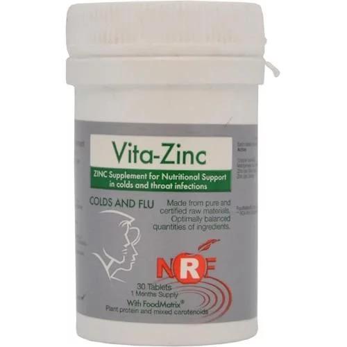NRF Foodmatrix Vita Zinc 30 Tablets