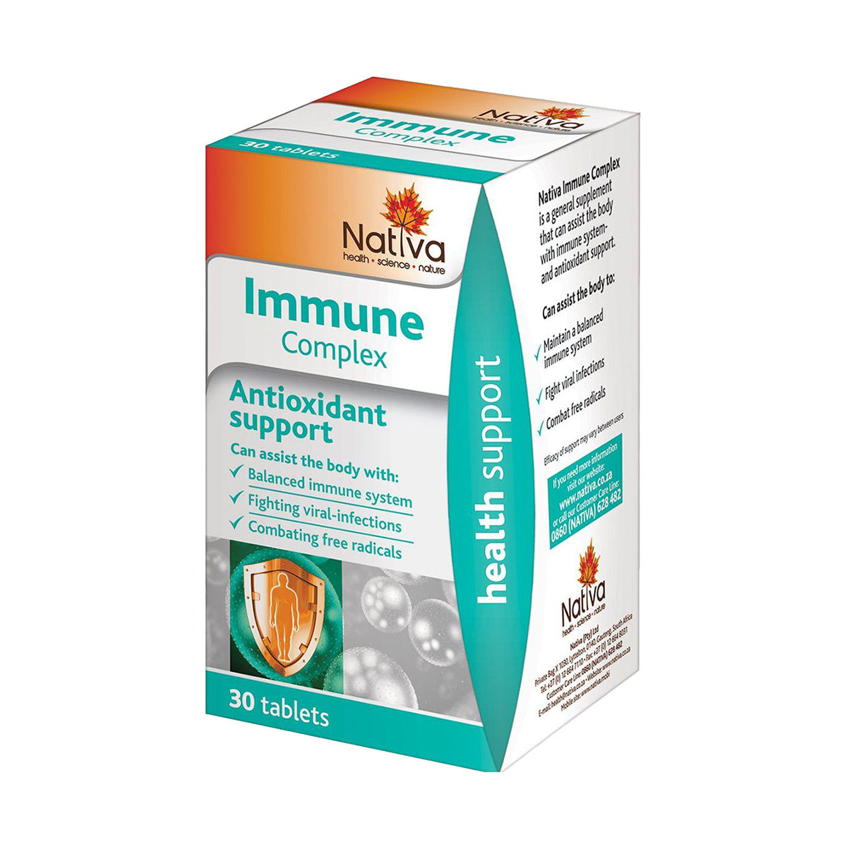 Nativa Immune Complex 30 Tablets Med365