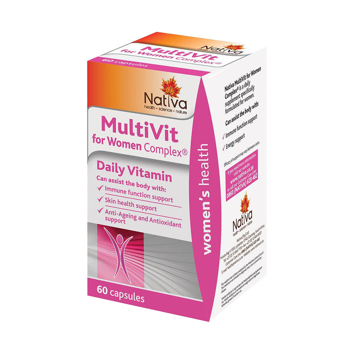 Nativa Multivit for Women Complex 60 Capsules