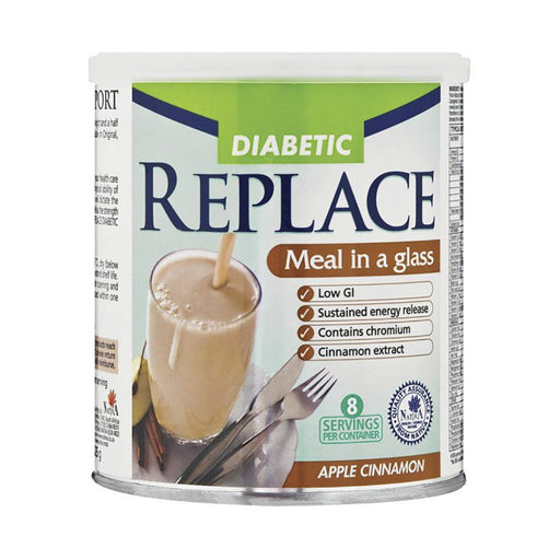 Nativa Replace Diabetic Shake Apple Cinnamon 425g