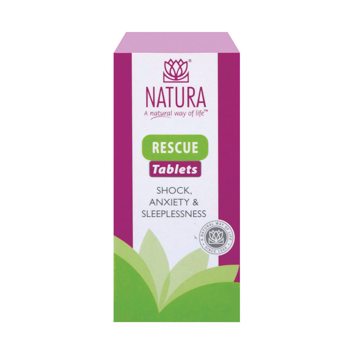 Natura Rescue Shock, Anxiety & Sleeplessness 150 Tablets - Med365