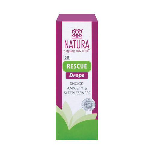 Natura Rescue Shock, Anxiety & Sleeplessness Drops 25ml